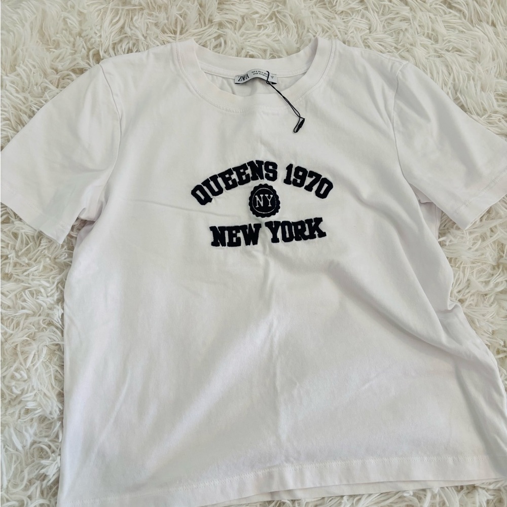 Zara White T-Shirt